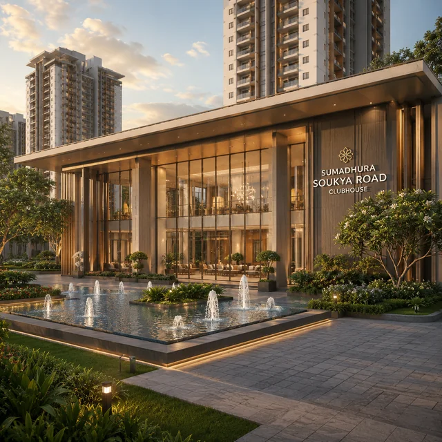 Sumadhura Soukya Road clubhouse visual